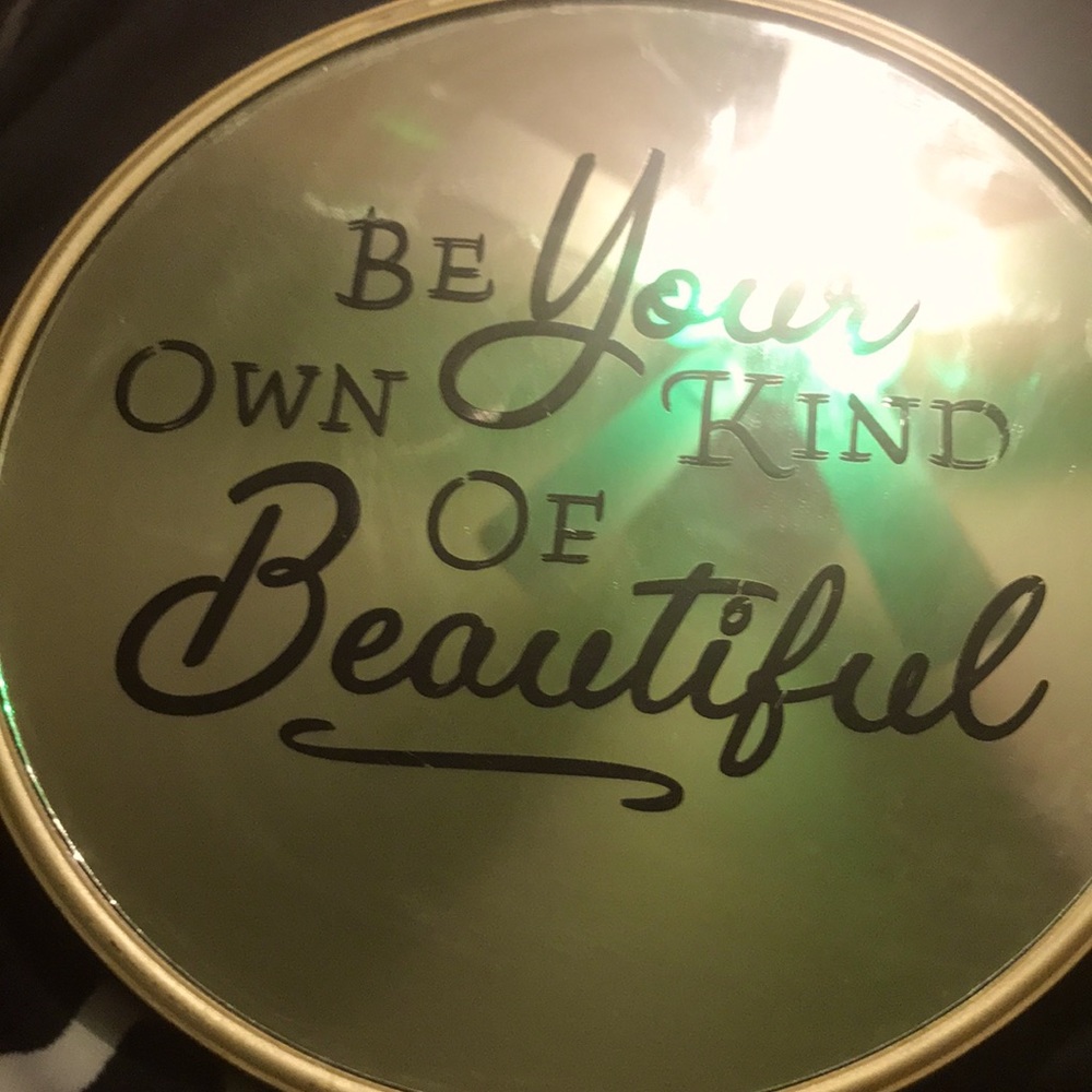 Circle shaped mirror